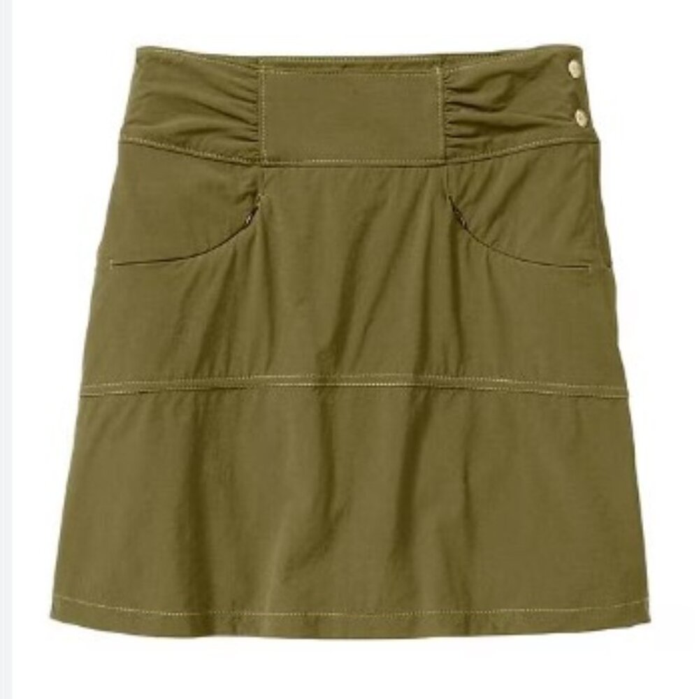 Athleta Hit the Trail Women's Green Hiking Outdoor Skort Size 4